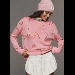 Brand New Beach Riot Callie Candy Cane Sweater